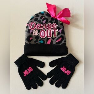 Nickelodeon Jojo Hat & Glove Set